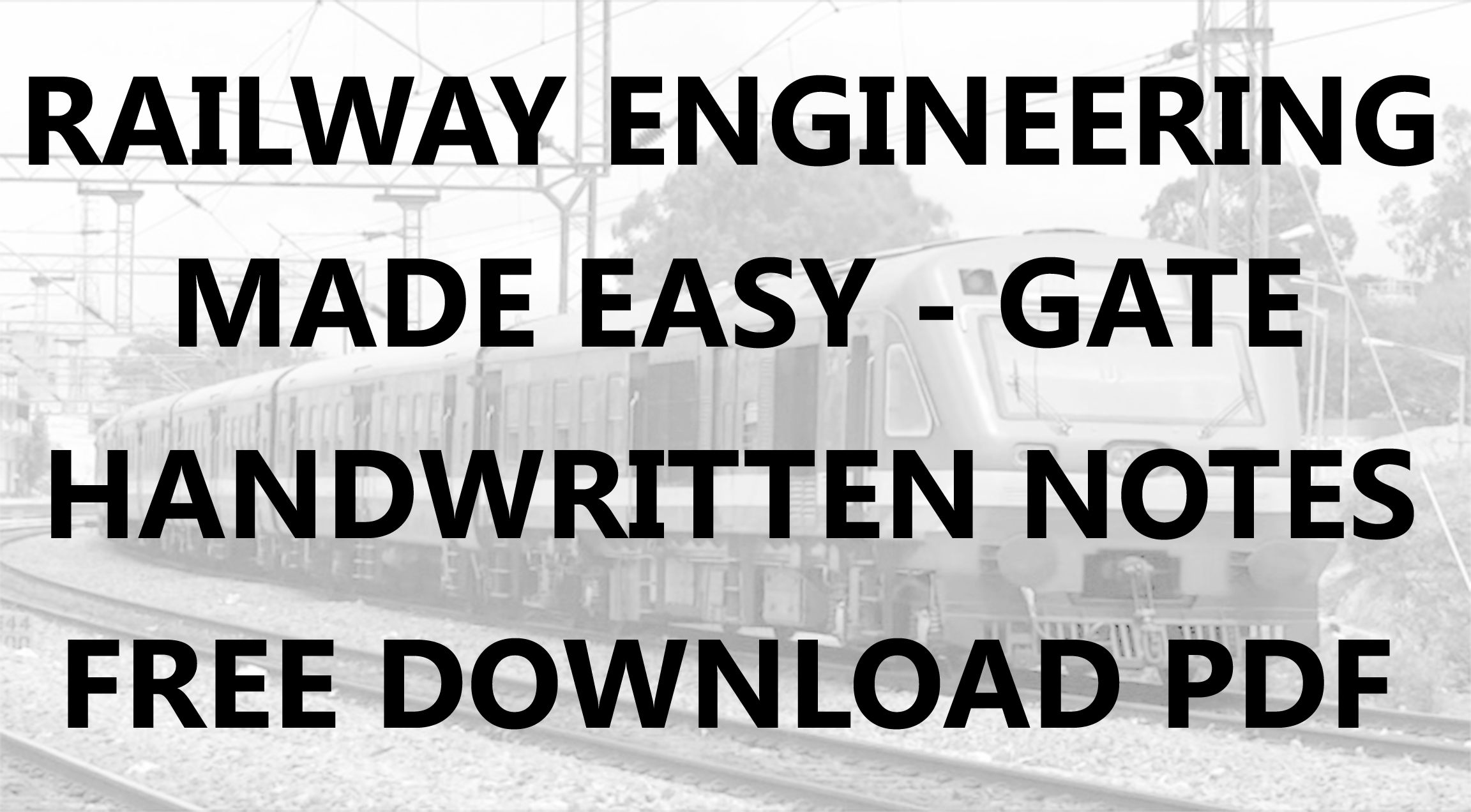 research paper on railway engineering