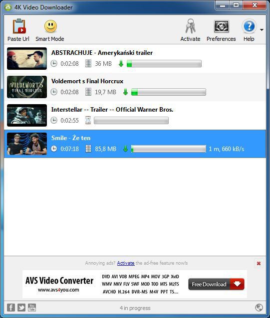 4k video downloader 3.8.1 activation