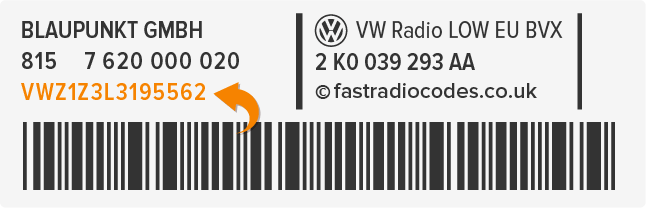 Radio serial number check